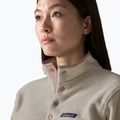 Bluză fleece pentru femei Patagonia Lightweight Synchilla Snap-T Pullover oatmeal heather w/moonrise taupe 5
