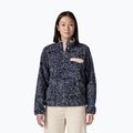 Bluză fleece pentru femei Patagonia Lightweight Synchilla Snap-T Pullover smudge: smolder blue