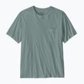 Tricou pentru bărbați Patagonia Daily Pocket Tee blue sage