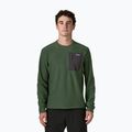 Bluză pentru bărbați Patagonia R1 Air Crew treeline green