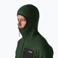Bluză de trekking pentru bărbați Patagonia R1 Air Full-Zip Hoody treeline green 4