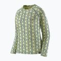 Bluză termoactivă pentru femei Patagonia Capilene Midweight Crew sun quilt: blue sage