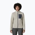 Bluză fleece pentru femei Patagonia R1 Air birch white