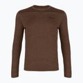 Longsleeve pentru bărbați Patagonia Cap Cool Daily Boardshort Logo LS berm brown - light berm brown x-dye
