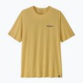 Tricou pentru bărbați Patagonia Capilene Cool Daily Boardshort Logo limestone yellow - light limestone yellow x-dye