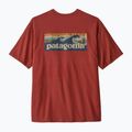 Tricou pentru bărbați Patagonia Boardshort Logo Pocket Responsibili rusty red 2