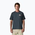 Tricou pentru bărbați Patagonia Great Waves Responsibili-Tee summit blue