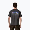 Tricou pentru bărbați Patagonia Fitz Roy Foothills ink black 2