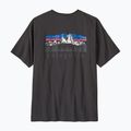 Tricou pentru bărbați Patagonia Fitz Roy Foothills ink black 3