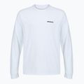 Longsleeve pentru bărbați Patagonia P-6 Logo Responsibili fiber white