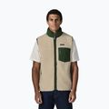 Vestă pentru bărbați Patagonia Classic Retro-X dark natural w/treeline green