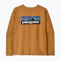 Longsleeve pentru femei Patagonia P-6 Logo Responsibili-Tee LS dried mango 2