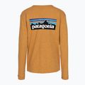 Longsleeve pentru femei Patagonia P-6 Logo Responsibili-Tee LS dried mango 2