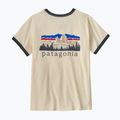 Tricou pentru femei Patagonia Fitz Roy Foothills Ringer Tee undyed natural 2