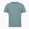 Tricou pentru bărbați Patagonia P-6 Logo blue sage