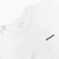 Tricou pentru femei Patagonia P-6 Logo Responsibili-Tee fiber white 3