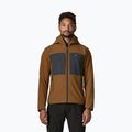 Bluză de trekking pentru bărbați Patagonia R2 TechFace Hoody deer brown
