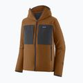 Bluză de trekking pentru bărbați Patagonia R2 TechFace Hoody deer brown 2