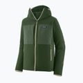 Bluză de trekking pentru bărbați Patagonia R2 TechFace Hoody treeline green
