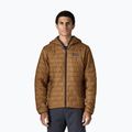 Geacă izolată pentru bărbați Patagonia Nano Puff Hoody deer brown