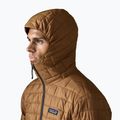 Geacă izolată pentru bărbați Patagonia Nano Puff Hoody deer brown 4