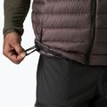 Vestă pentru bărbați Patagonia Down Sweater den brown 4
