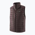 Vestă pentru bărbați Patagonia Down Sweater den brown 5