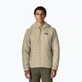 Geacă izolată pentru bărbați Patagonia Nano Puff Hoody weathered stone