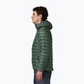 Geacă cu puf pentru bărbați Patagonia Down Sweater Hoody treeline green 3