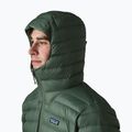 Geacă cu puf pentru bărbați Patagonia Down Sweater Hoody treeline green 4
