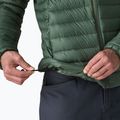 Geacă cu puf pentru bărbați Patagonia Down Sweater Hoody treeline green 7