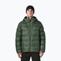 Geacă cu puf pentru bărbați Patagonia Fitz Roy Down Hoody canopy green