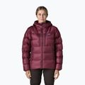 Geacă cu puf pentru femei Patagonia Durable Down Hoody berry fig