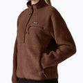 Bluză fleece pentru femei Patagonia Retro Pile Marsupial berm brown 4