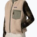 Vestă pentru femei Patagonia Classic Retro-X dark natural w/river rock green 4