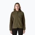 Bluză fleece pentru femei Patagonia Retro Pile Hoody basin green