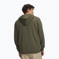 Bluză pentru bărbați Under Armour Rival Fleece Full Zip marine od green/white 2