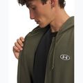 Bluză pentru bărbați Under Armour Rival Fleece Full Zip marine od green/white 3