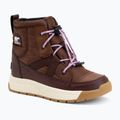 Ghete pentru copii Sorel Whitney III Mid Wp dark auburn/red