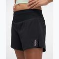 Pantaloni scurți de alergare pentru femei HOKA Glide Short 5" 2in1 black 5