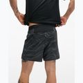 Pantaloni scurți de alergare pentru bărbați HOKA Glide Short 5" Brief CLF PRT black/white 3