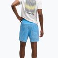 Pantaloni scurți de alergare pentru bărbați HOKA Glide Short 7" CLF PRT mineral blue 3