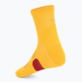Șosete HOKA Quarter Run Sock 3-Pack egg yolk/cerise/virtual violet 5