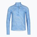Bluză de alergare pentru bărbați HOKA Skyform Half Zip CLF PRT mineral blue