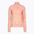 Bluză pentru femei de alergare HOKA Skyform Half Zip CLF PRT sunstone print