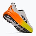Încălțăminte de alergare pentru bărbați HOKA Bondi 9 Wide white/neon tangerine 3
