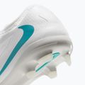 Încălțăminte de fotbal pentru copii Nike Phantom 6 Low Pro Jr FG/MG white/white/dusty cactus 8