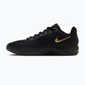 Încălțăminte de baschet pentru bărbați Nike LeBron Witness X black/black/iron grey/metallic gold 2