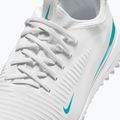 Încălțăminte de fotbal pentru copii Nike Phantom 6 Low Academy Jr TF white/white/dusty cactus 5