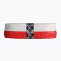 Înveliș pentru rachete de squash Karakal Pu Super Grip Duo white / red